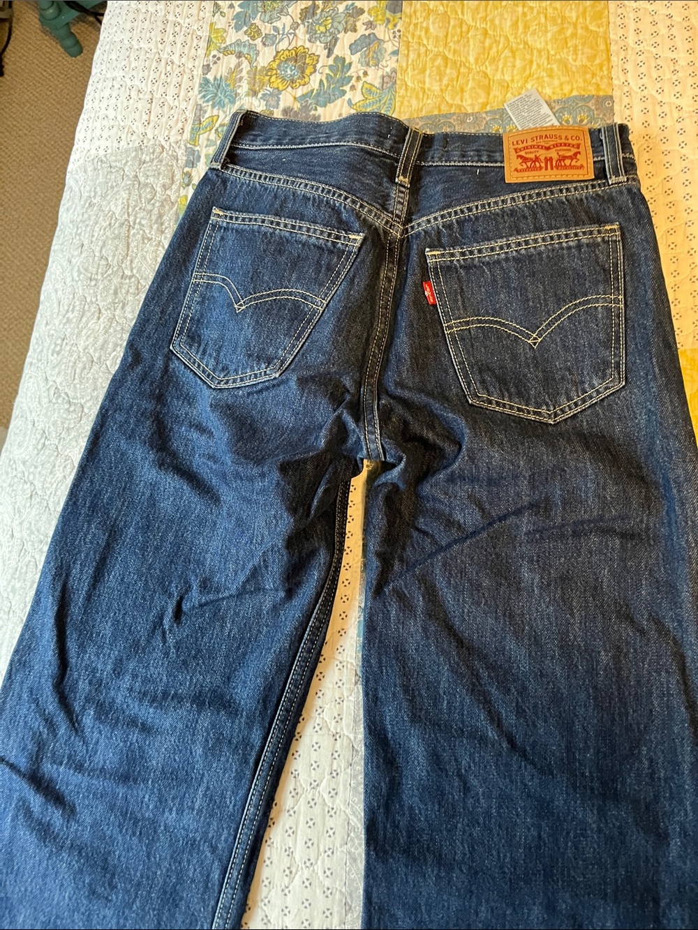 Levi's Men's Indigo Straight-Leg Jeans